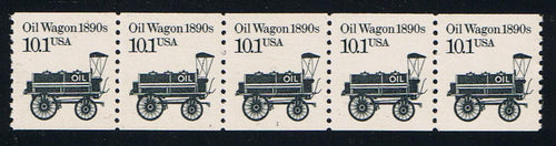 # 2130 (1985) 1890's Oil Wagon - PS/5, #1, XF MNH