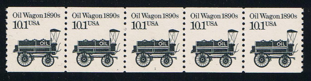 # 2130 (1985) 1890's Oil Wagon - PS/5, #1, XF MNH