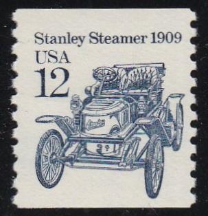 # 2132 (1985) 1909 Stanley Steamer - Coil sgl, MNH