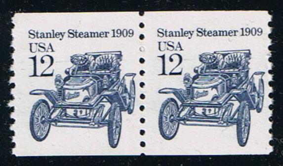 # 2132 (1985) 1909 Stanley Steamer - Coil pr, MNH