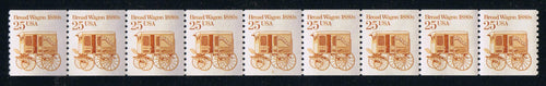 # 2136 (1986) 1880's Breadwagon - PS/9, #2, VF MNH