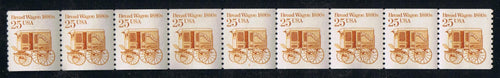 # 2136 (1986) 1880's Breadwagon - PS/9, #2, XF MNH