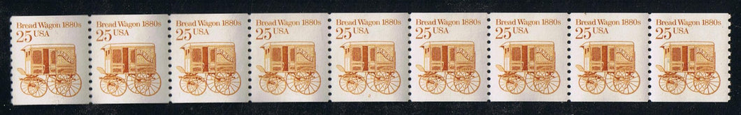 # 2136 (1986) 1880's Breadwagon - PS/9, #2, XF MNH