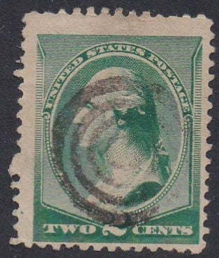 # 213 (1887) Washington - Sgl, Used, FVF