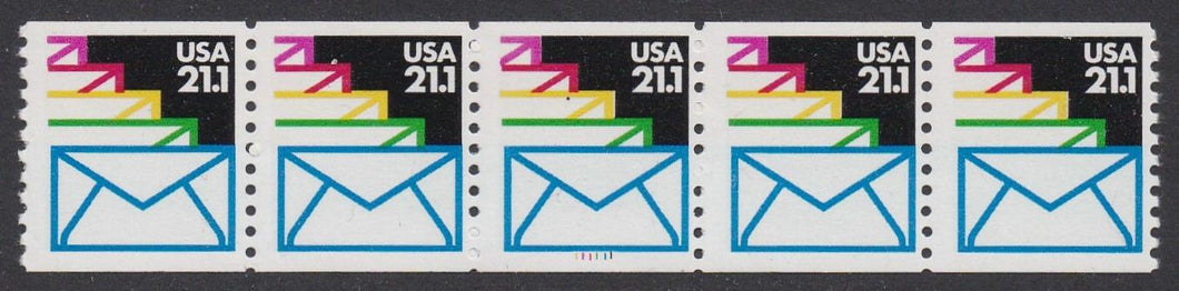 # 2150 (1985) Letters - PS/5, #111111, FVF MNH