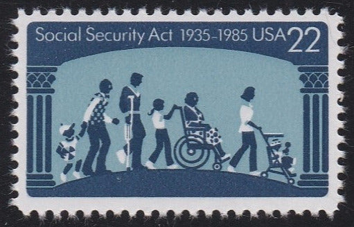 # 2153 (1985) Social Security - Sgl, MNH