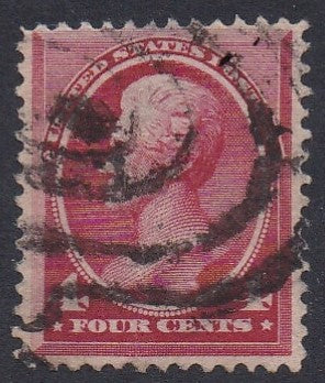 # 215 (1888) Jackson - Sgl, Used, F
