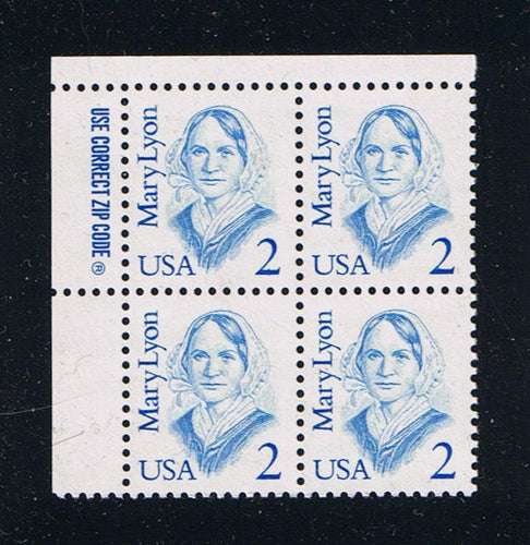 # 2169 (1987) Lyon, bright blue, LB tag, DG, perf 11 - Zip BK/4, UL, MNH