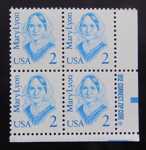# 2169a (1987) Lyon, bright blue, not tag, DG, perf 11  - Zip BK/4, LR, MNH