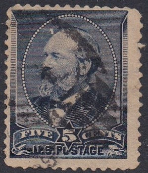 # 216 (1887) Garfield - Sgl, Used, FVF [1]