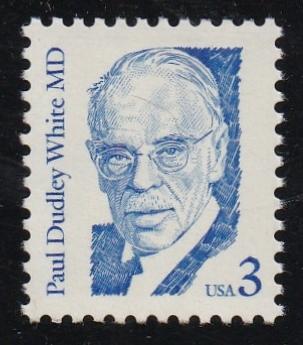 # 2170 (1986) White, bright blue, LB tag, DG, perf 11 - Sgl, XF MNH