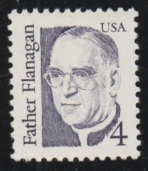 # 2171a (1986) Flanagan, Grayish Violet, not tag, DG, perf 11 - Sgl, XF MNH
