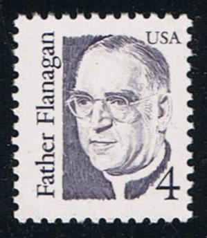 # 2171a (1986) Flanagan, Grayish Violet, not tag, DG, perf 11 - Sgl, MNH