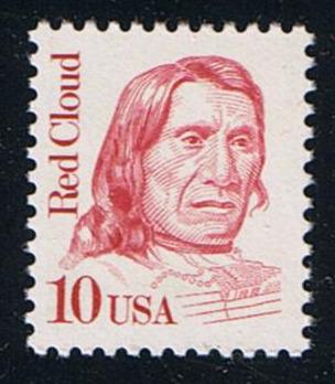 # 2175 (1987) Red Cloud, Lake, LB tag, DG, perf 11 - Sgl, MNH