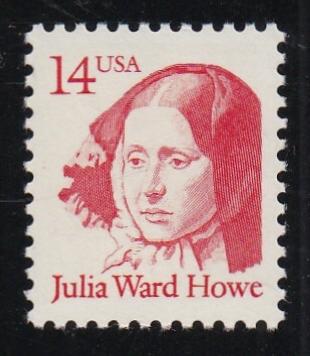 # 2176 (1987) Howe, Crimson, LB tag, DG, perf 11 - Sgl, XF MNH