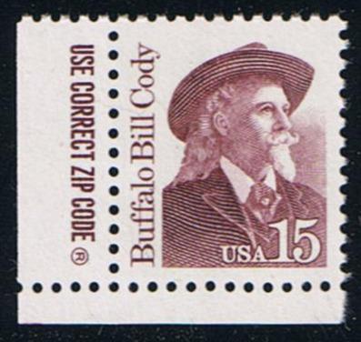 # 2177a (1990) Cody, Claret, OA tag, DG, perf 11 - Zip sgl, LL, XF MNH
