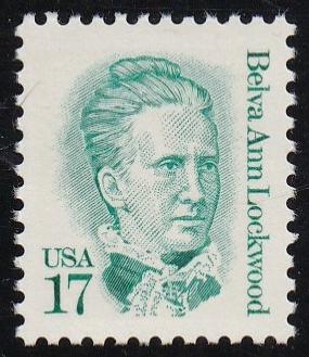 # 2178 (1986) Lockwood, Blue Green, LB tag, DG, perf 11 - Sgl, XF MNH