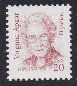 # 2179b (1994) Apgar, Bright Red Brown, GSP tag, LGG, perf 11.2 x 11.1 - Sgl, MNH