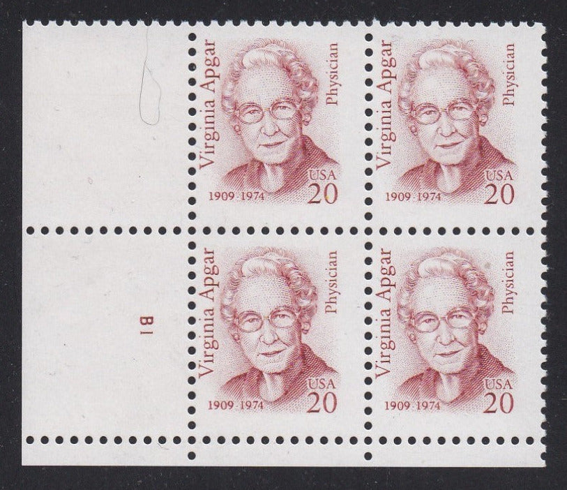 # 2179 (1994) Apgar, Red Brown, GSP tag, LGG, perf 11.2 x 11.1 - PB, LL, #B1, MNH