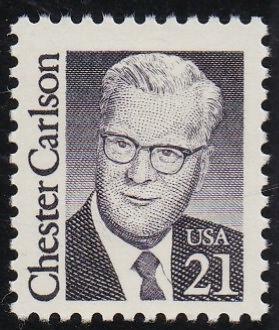 # 2180 (1988) Carlson, Blue Violet, LB tag, DG, perf 11 - Sgl, MNH