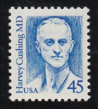 # 2188 (1988) Cushing, Bright Blue, LB tag, DG, perf 11 - Sgl, XF MNH