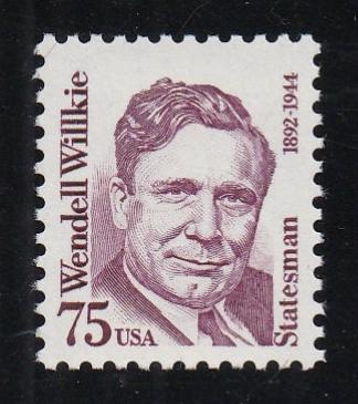 # 2192a (1992) Willkie, Deep Magenta, MP tag, SG, perf 11 - Sgl, MNH
