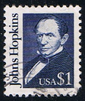 # 2194 (1989) Hopkins, Intense Deep Blue, LB tag, DG, perf 11 - Sgl, Used