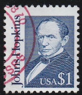 # 2194f (1998) Hopkins, Blue, GSP tag, LGG, perf 11 - Sgl, Used