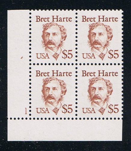 # 2196 (1987) Harte, Copper Red, LB tag, DG, perf 11 - PB, LL #1, MNH