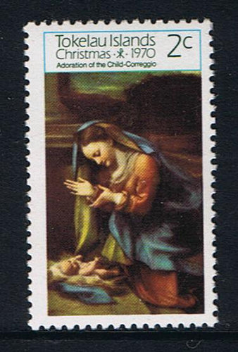 Tokelau # 21 (1970) Christmas - Sgl, MNH