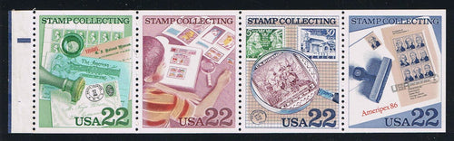 # 2201a (1986) Ameripex '86 - Bklt pane, #1, MNH