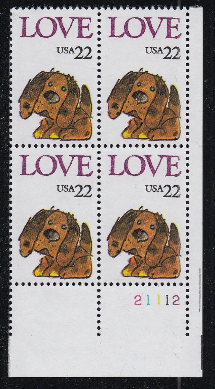 # 2202 (1986) Puppy - PB, LR #21112, MNH