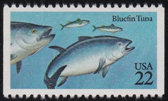 # 2208 (1986) Fish, Tuna - Bklt sgl, MNH
