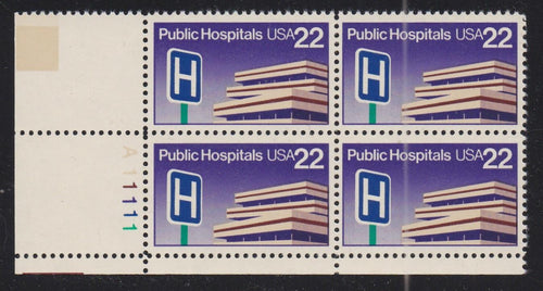 # 2210 (1986) Hospitals - PB, LL #A11111, MNH