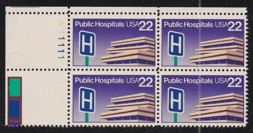 # 2210 (1986) Hospitals - PB, UL #A11111, MNH