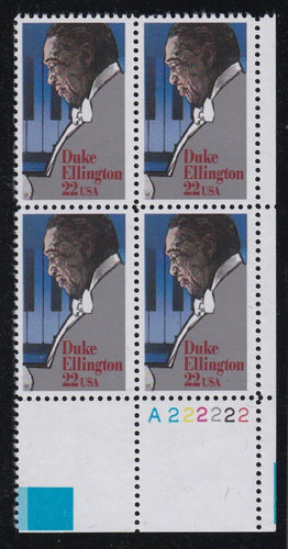 # 2211 (1986) Ellington - PB, LR #A222222, MNH