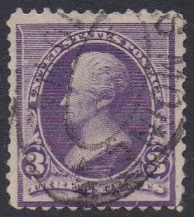 # 221 (1890) Jackson - Sgl, Used, VG [1]