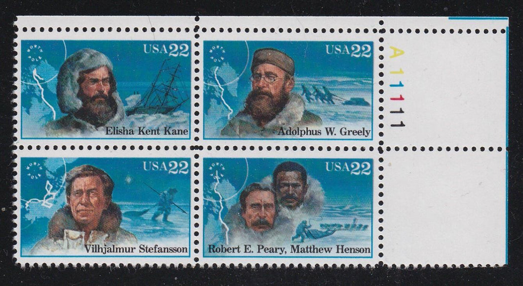 # 2220-23 (1986) Arctic Explorers - PB, UR #A11111