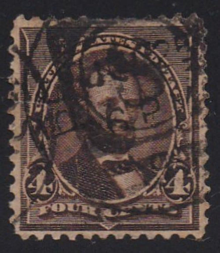 # 222 (1890) Lincoln - Sgl, Used [6]