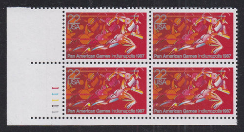 # 2247 (1987) Pan AM Games - PB, LL #11111, MNH