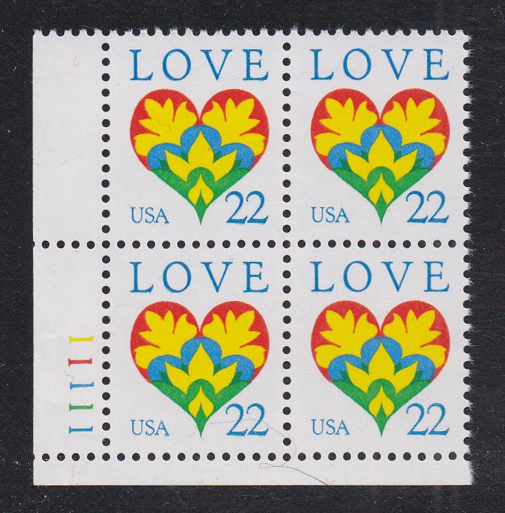 # 2248 (1987) Love - PB, LL #11111, MNH