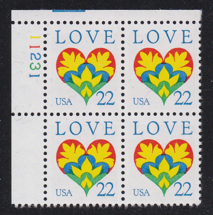 # 2248 (1987) Love - PB, UL #11231, MNH
