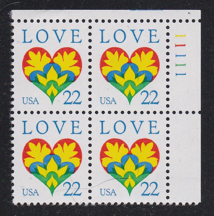 # 2248 (1987) Love - PB, UR #11111, MNH
