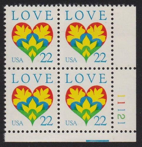 # 2248 (1987) Love - PB, LR #11121, MNH