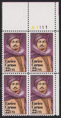 # 2250 (1987) Caruso - PB, UR #A1111, MNH