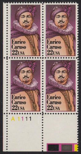 # 2250 (1987) Caruso - PB, LL #A1111, MNH