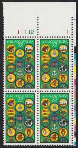 # 2251 (1987) Girl Scouts - PB, UR #11112-1, MNH