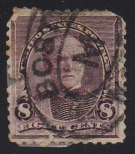 # 225 (1893) Sherman - Sgl, Used, 2nd