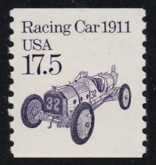 # 2262 (1987) 1911 Racing Car, Block Tagged - Coil sgl, MNH