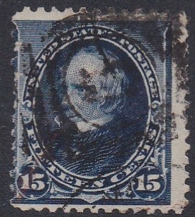 # 227 (1890) Clay - Sgl, Used, fault [2]